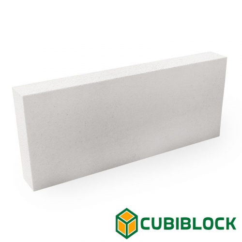Егорьевские газобетонные блоки CubiBlock D600 625х125х250 перегородочные