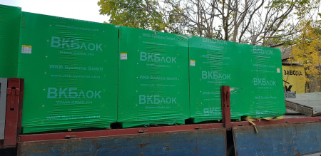 Пенобетонные П-образные блоки ВКБлок 500x300x250, D500